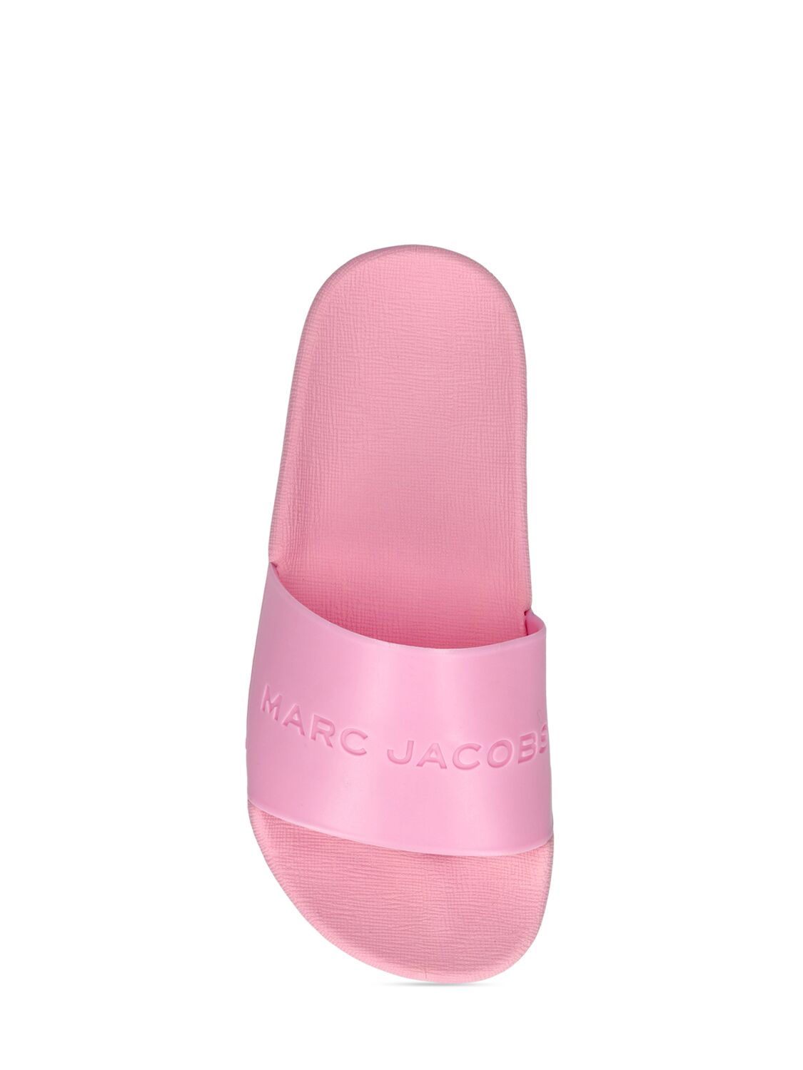 Shop Marc Jacobs Monochromatic Rubber Slides In Pink