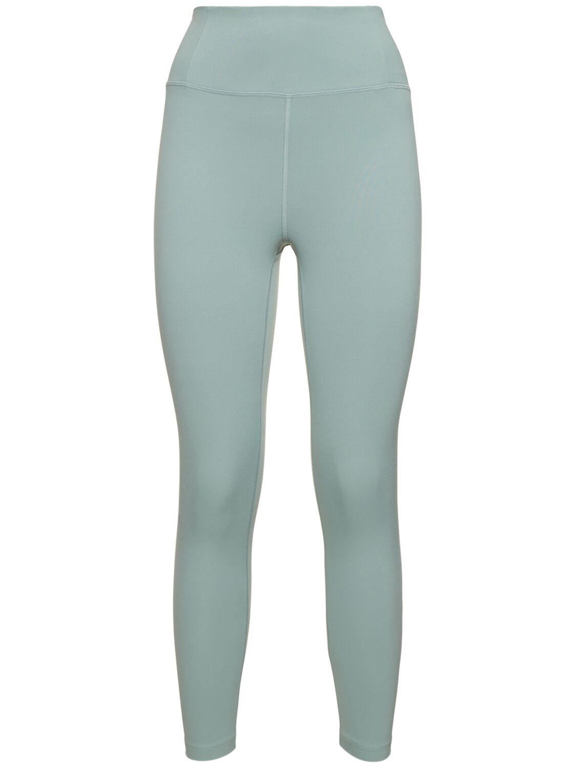 Girlfriend Collective Float Seamless High-rise 7/8 Leggings In Light Blue