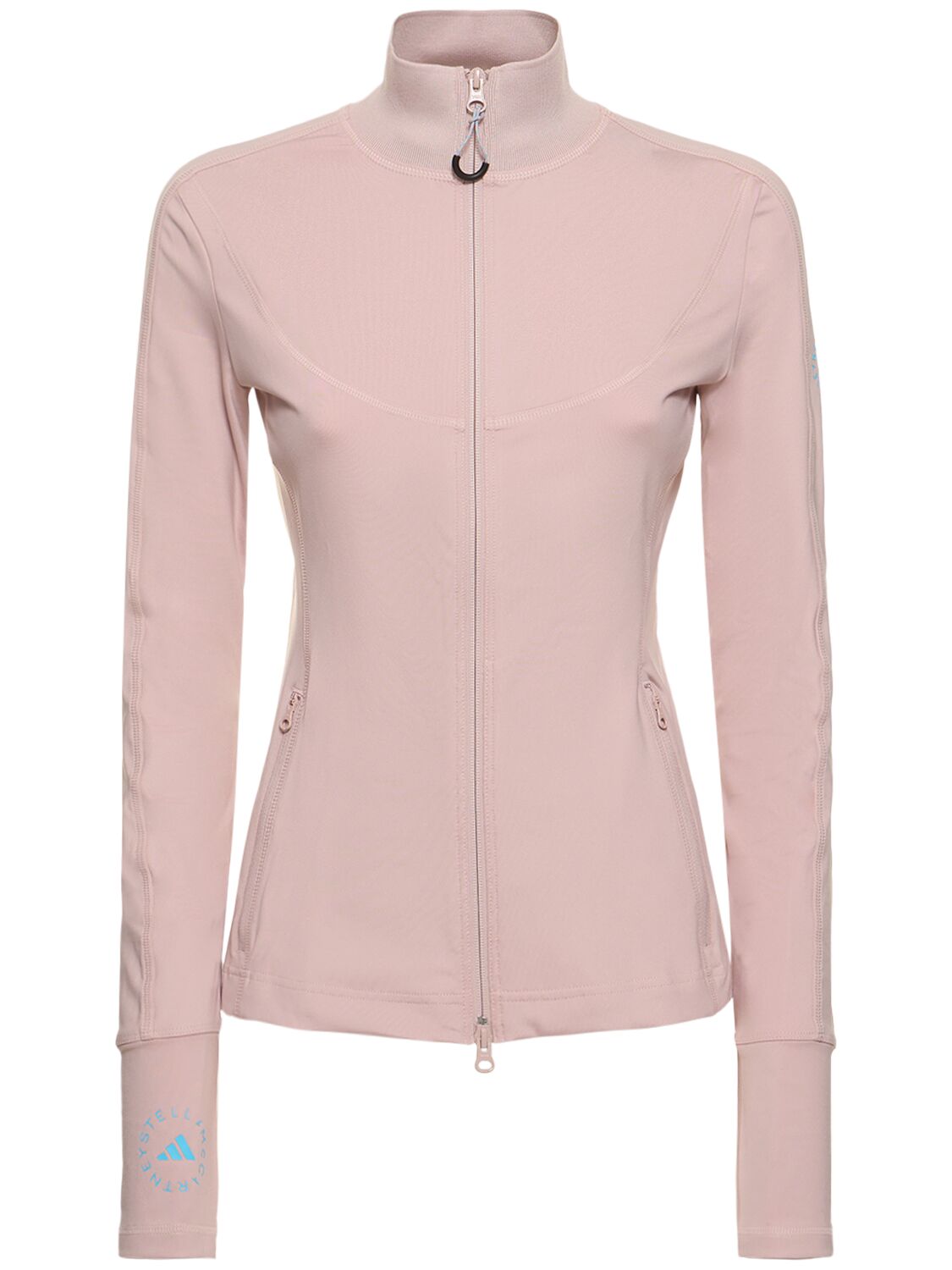 Adidas By Stella Mccartney Truepurpose Training Mid-layer Top In Pink