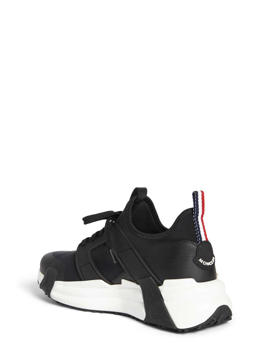 Shop Moncler 5.5cm Lunarove Tech Sneakers In Black