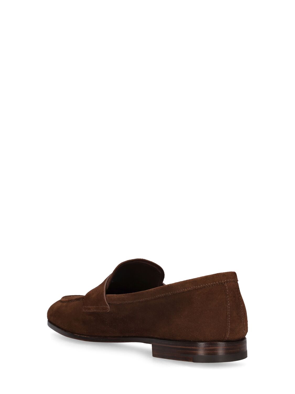Shop Church's Maesteg Suede Loafers In Burnt