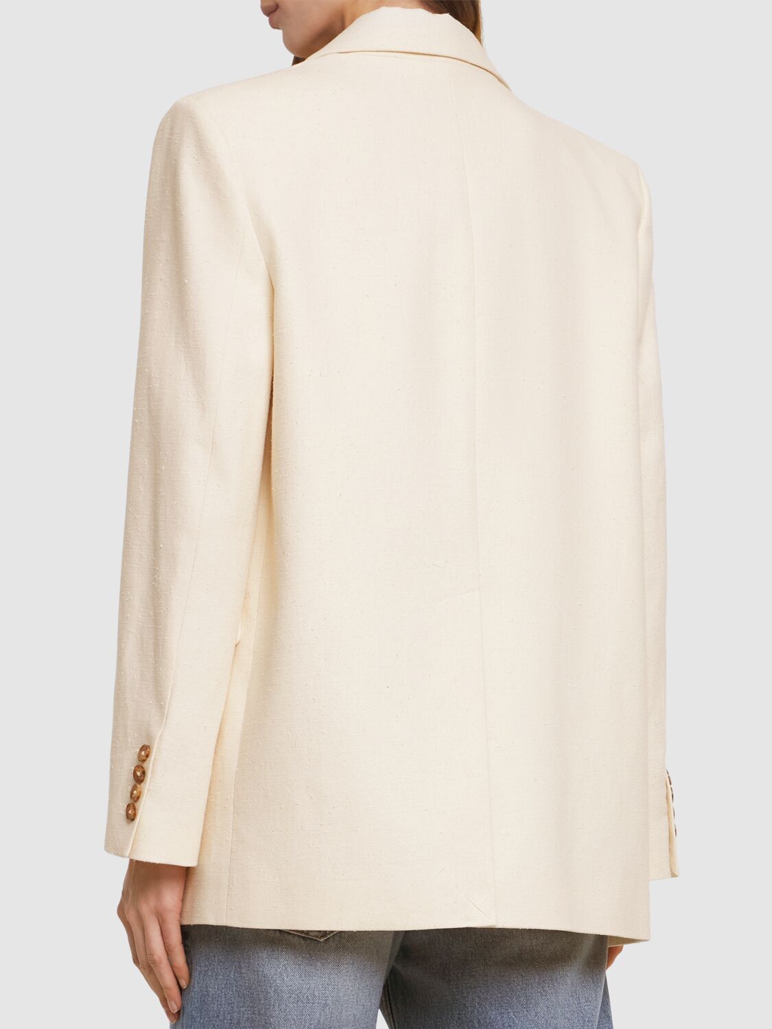 LOULOU STUDIO GORAK COTTON BLEND BLAZER 