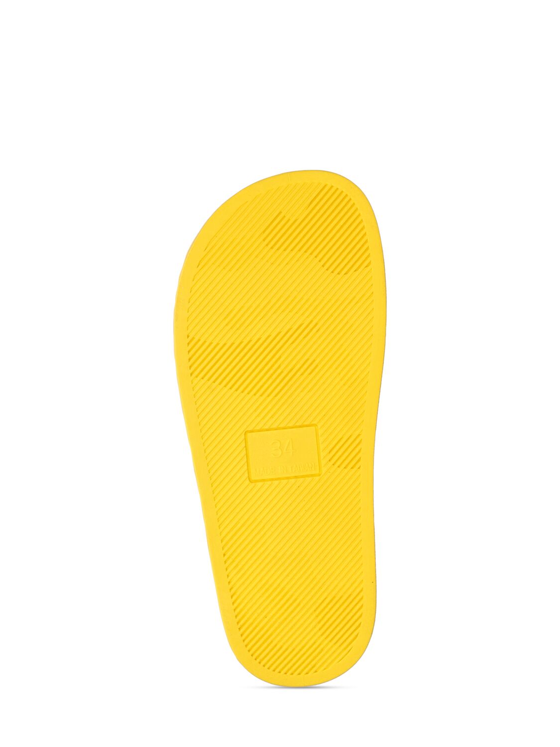 Shop Marc Jacobs Monochromatic Rubber Slides In Yellow