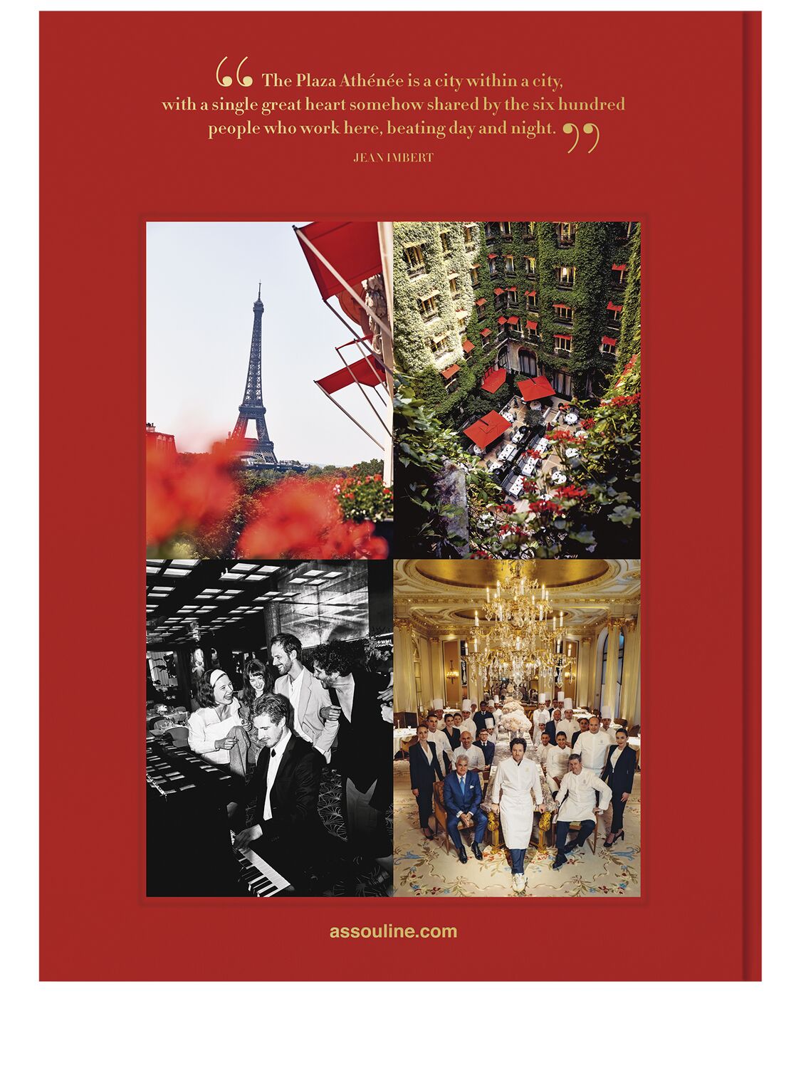 Shop Assouline Plaza Athénée In Red