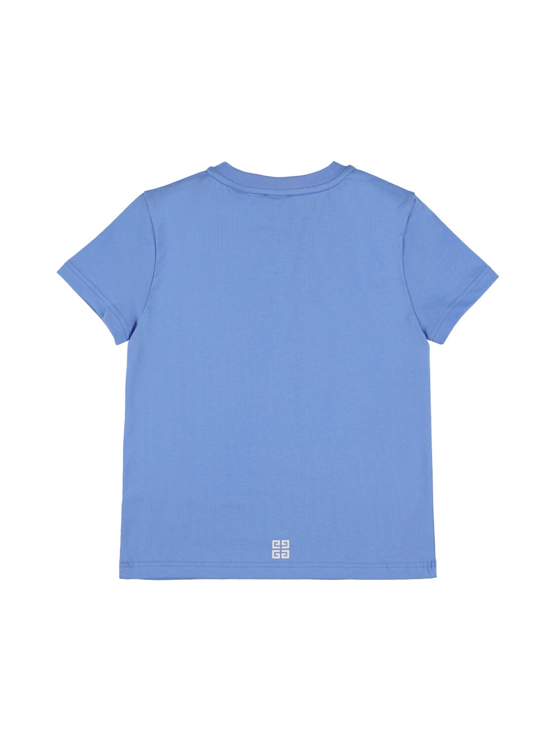 Shop Givenchy Cotton Jersey T-shirt In Blue