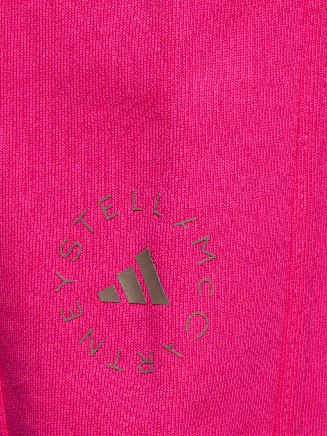 Shop Adidas By Stella Mccartney Regular Sweatpants In Fuchsia
