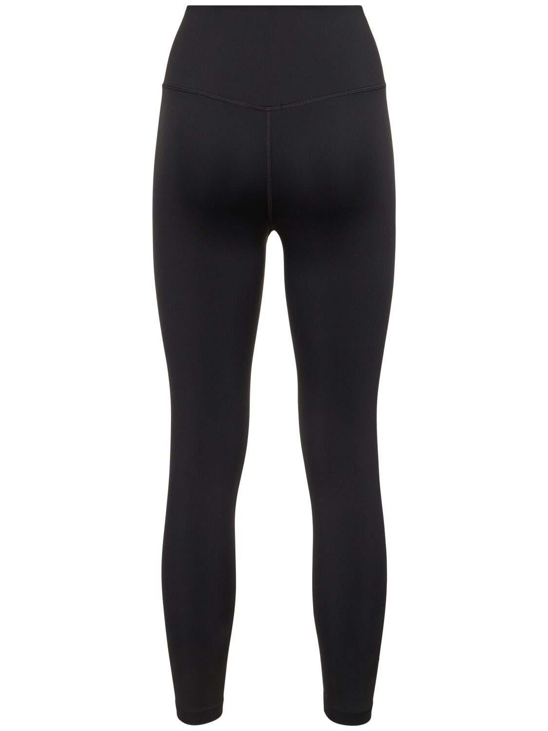 Shop Girlfriend Collective Float Seamless High-rise 7/8 Leggings In Black