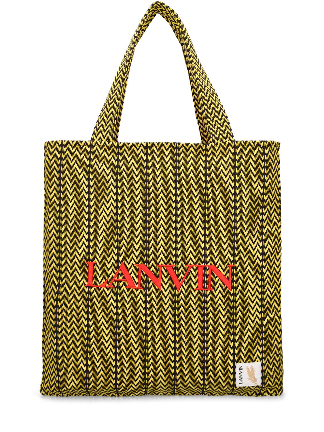 Lanvin Tote Bag In Yellow