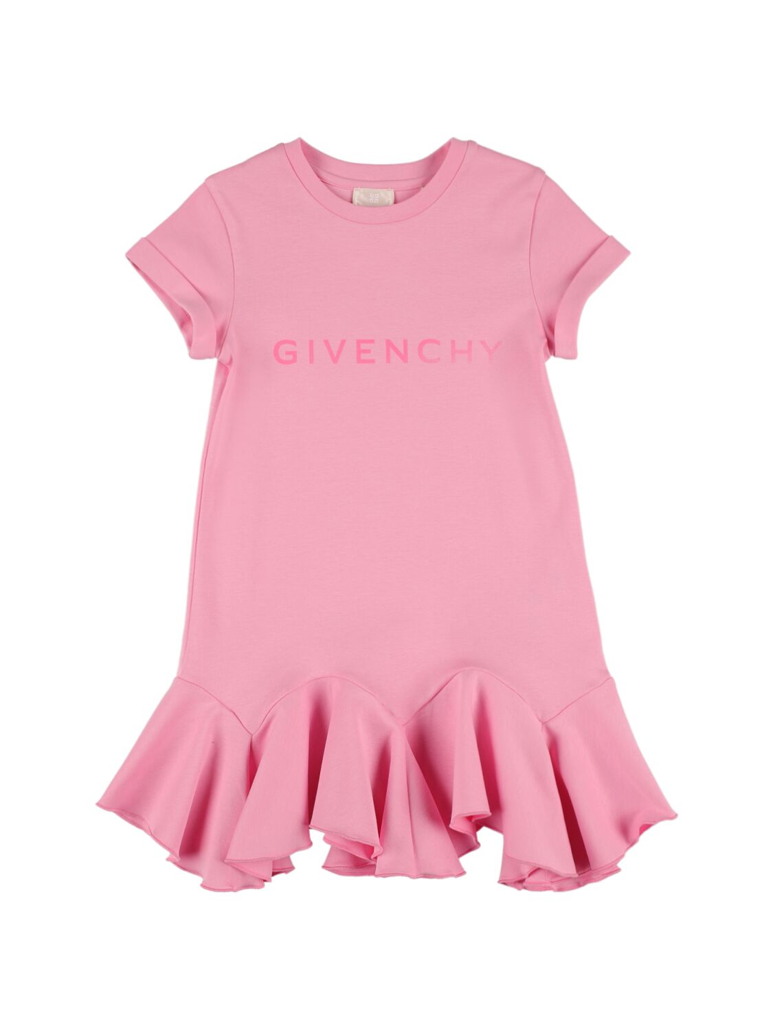 Givenchy 棉质双面布连衣裙 In Pink