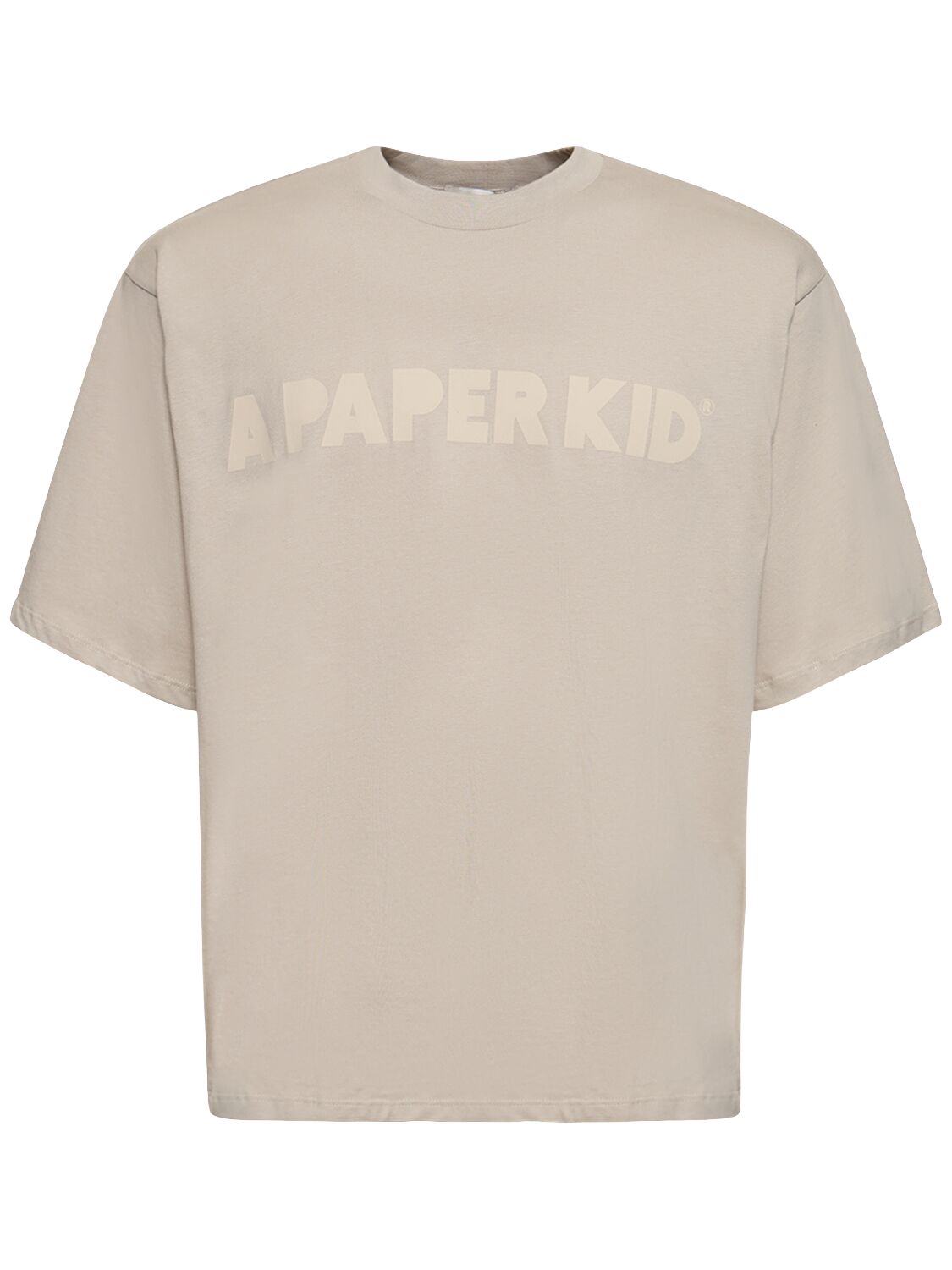A Paper Kid Unisex T-shirt In Grey