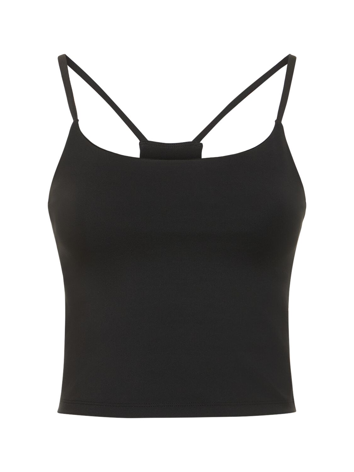 Shop Girlfriend Collective Willa Strappy Tank Top In 블랙