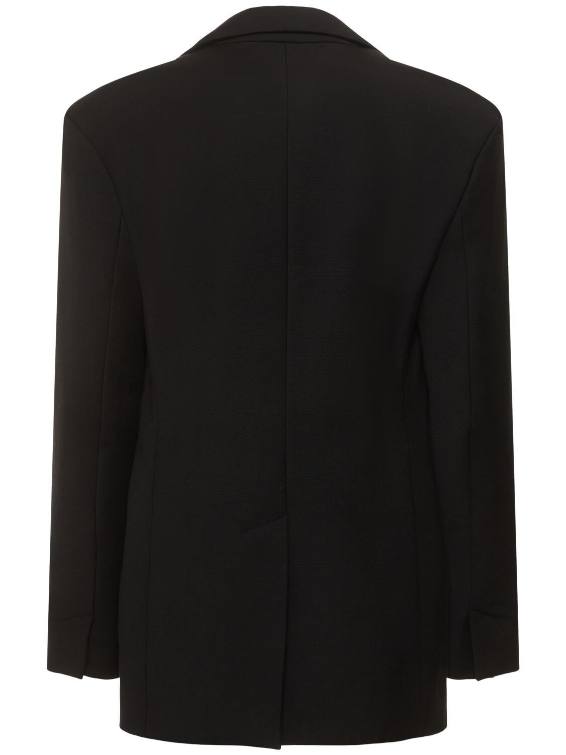 Shop Tove Ade Tailored Cotton Blend Jacket In Black