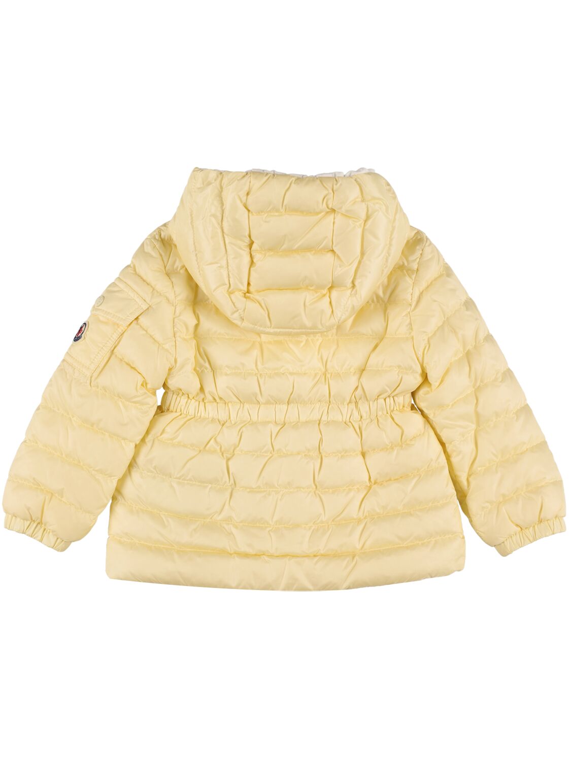 Shop Moncler Dalles Nylon Down Jacket In Yellow