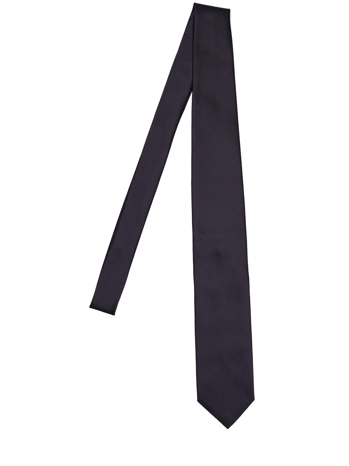 Tom Ford 8cm Solid Silk Twill Tie In Blue
