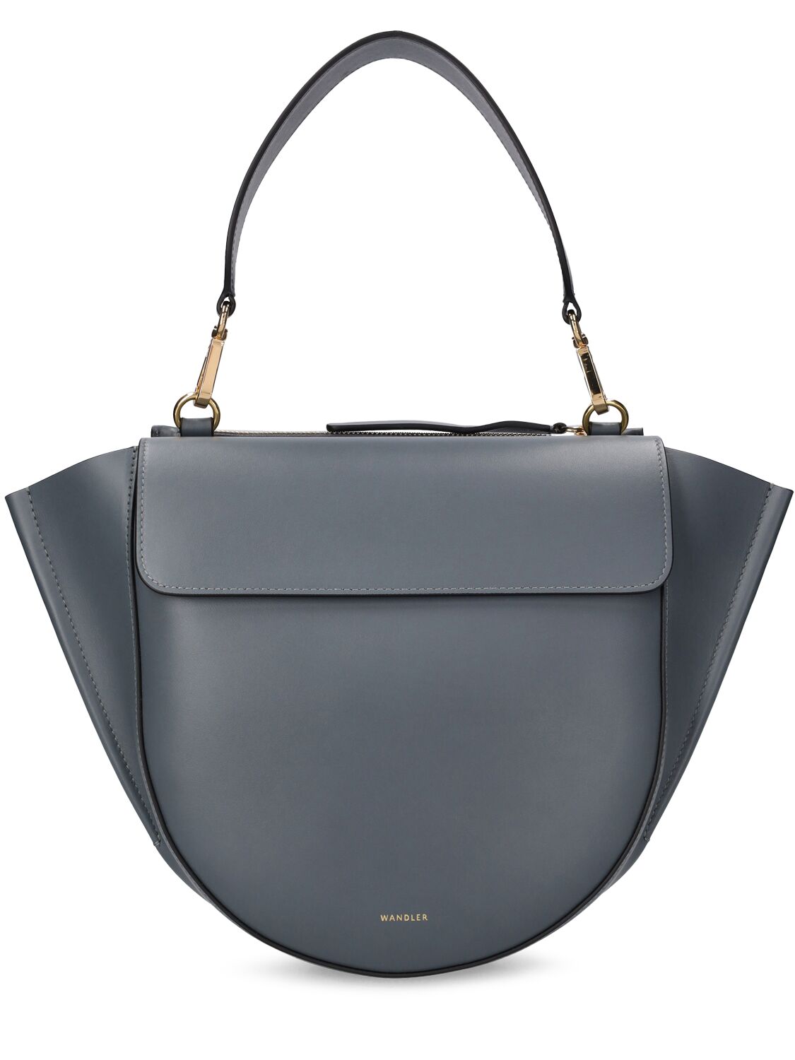 Image of Medium Hortensia Leather Shoudler Bag