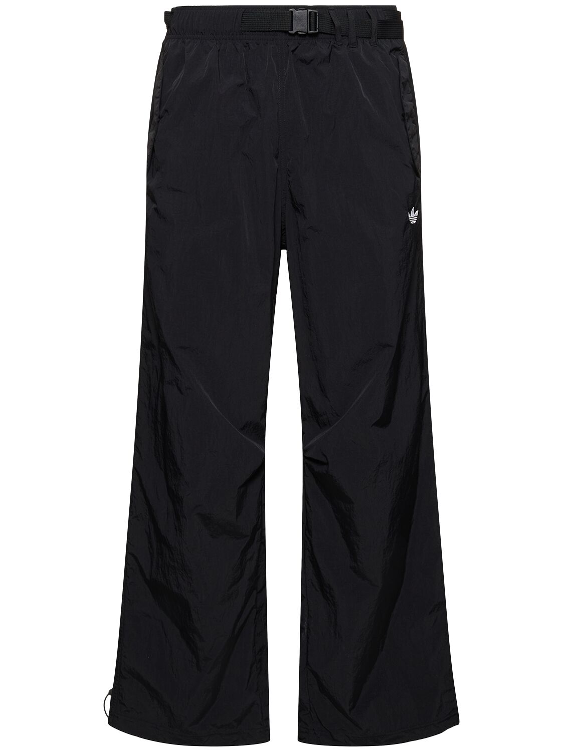 Adidas Originals Recycled Poly Cargo Pants In 블랙