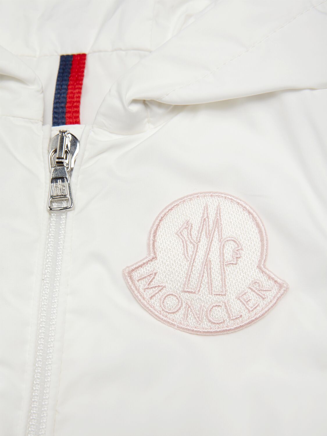Shop Moncler Logo Patch Tech Vest In White