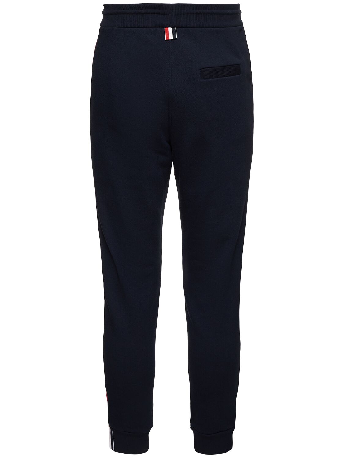 Shop Thom Browne 4-bar Cotton Sweatpants In Navy