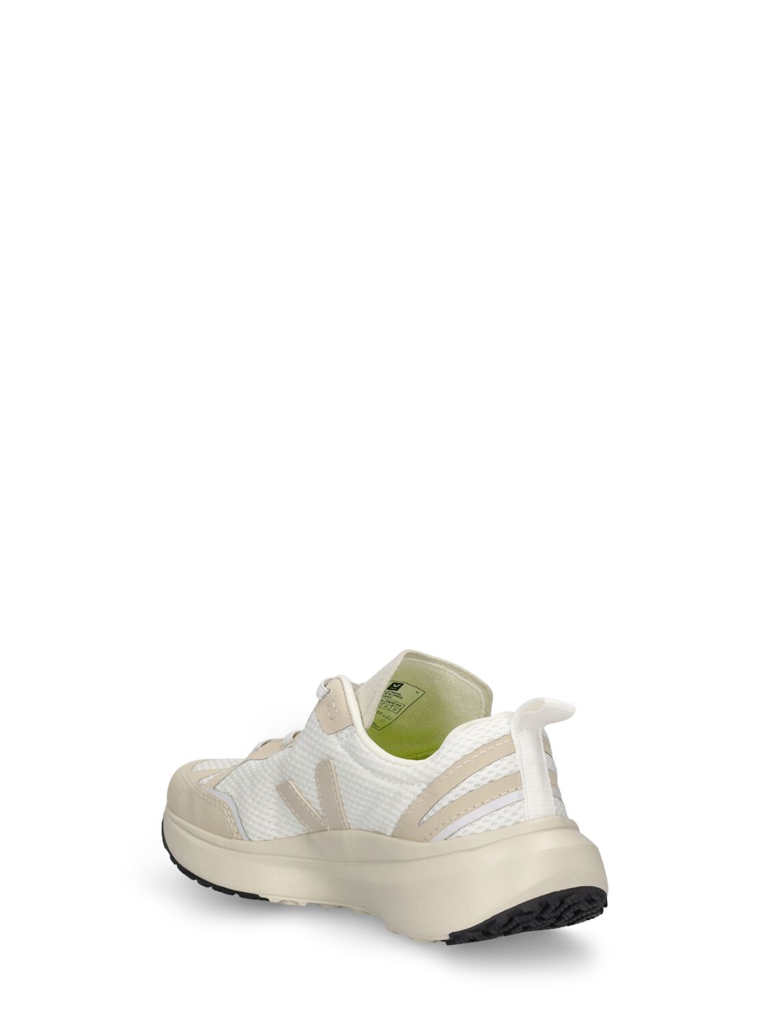 Shop Veja Canary Recycled Lace-up Sneakers In White