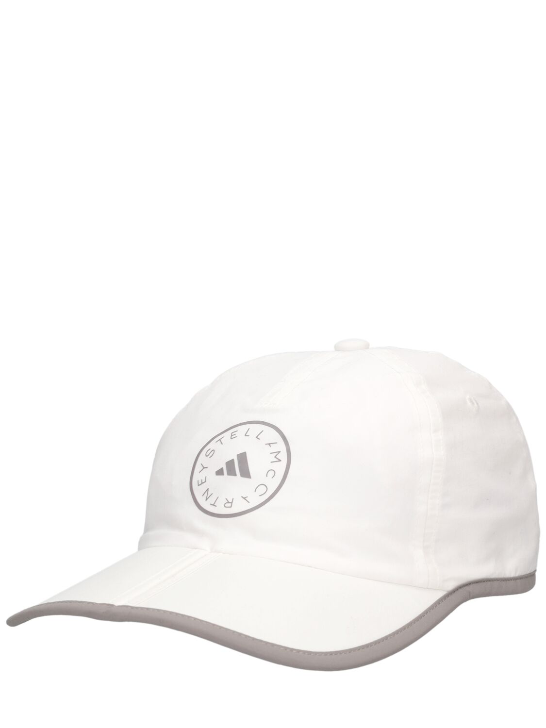 Shop Adidas By Stella Mccartney Asmc Baseball Cap W/ Logo In White