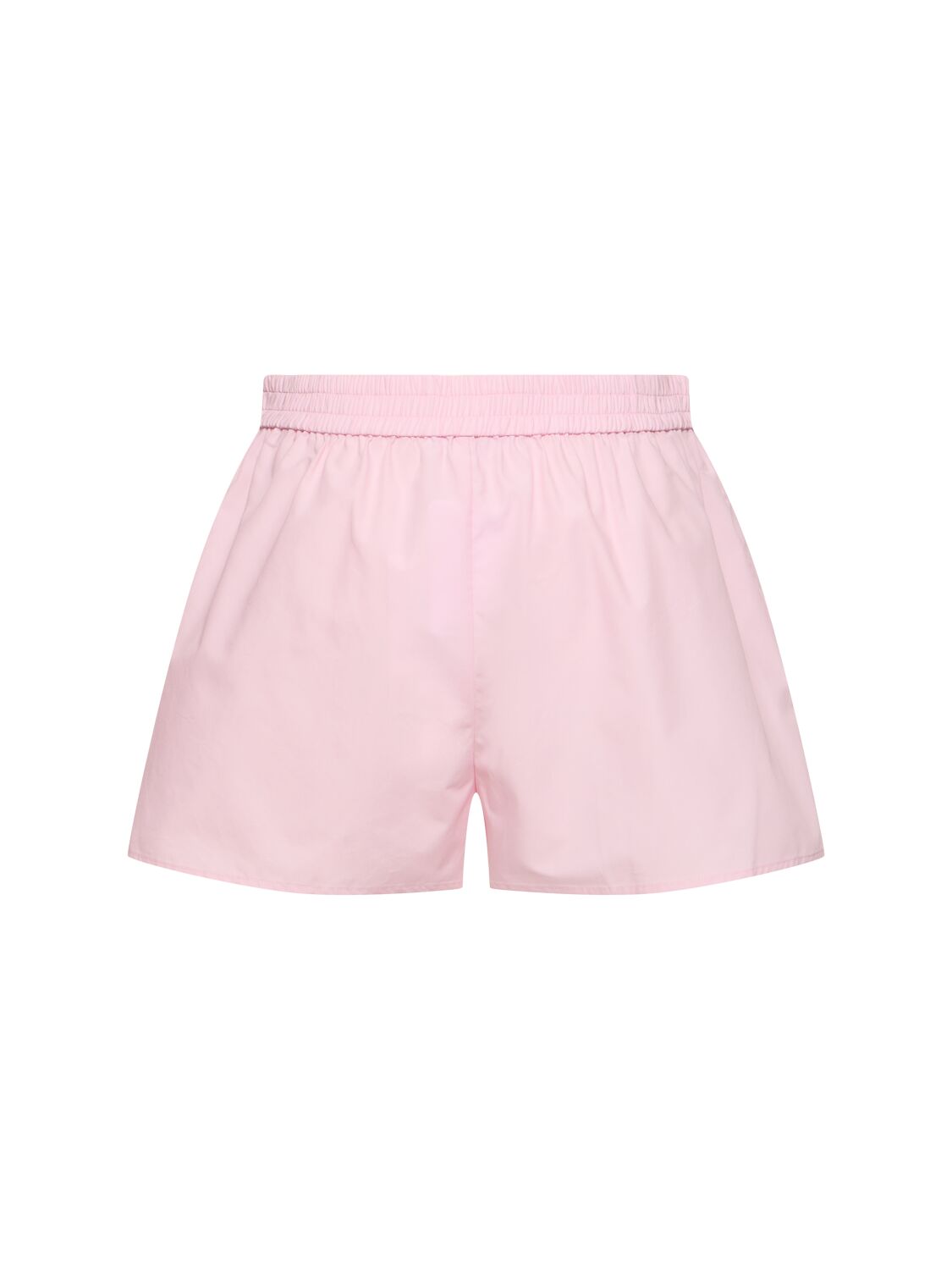 Shop Alexander Wang Classic Cotton Boxer Shorts In Light Pink