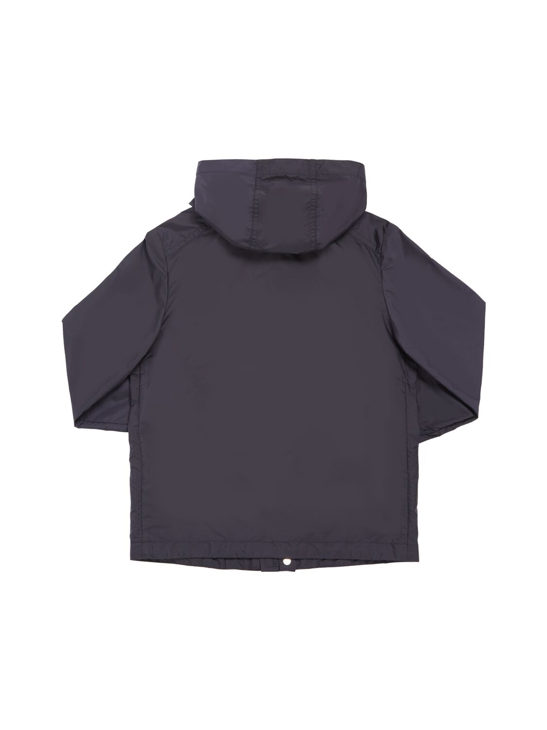 Shop Moncler Lusala Nylon Rainwear Jacket In Navy