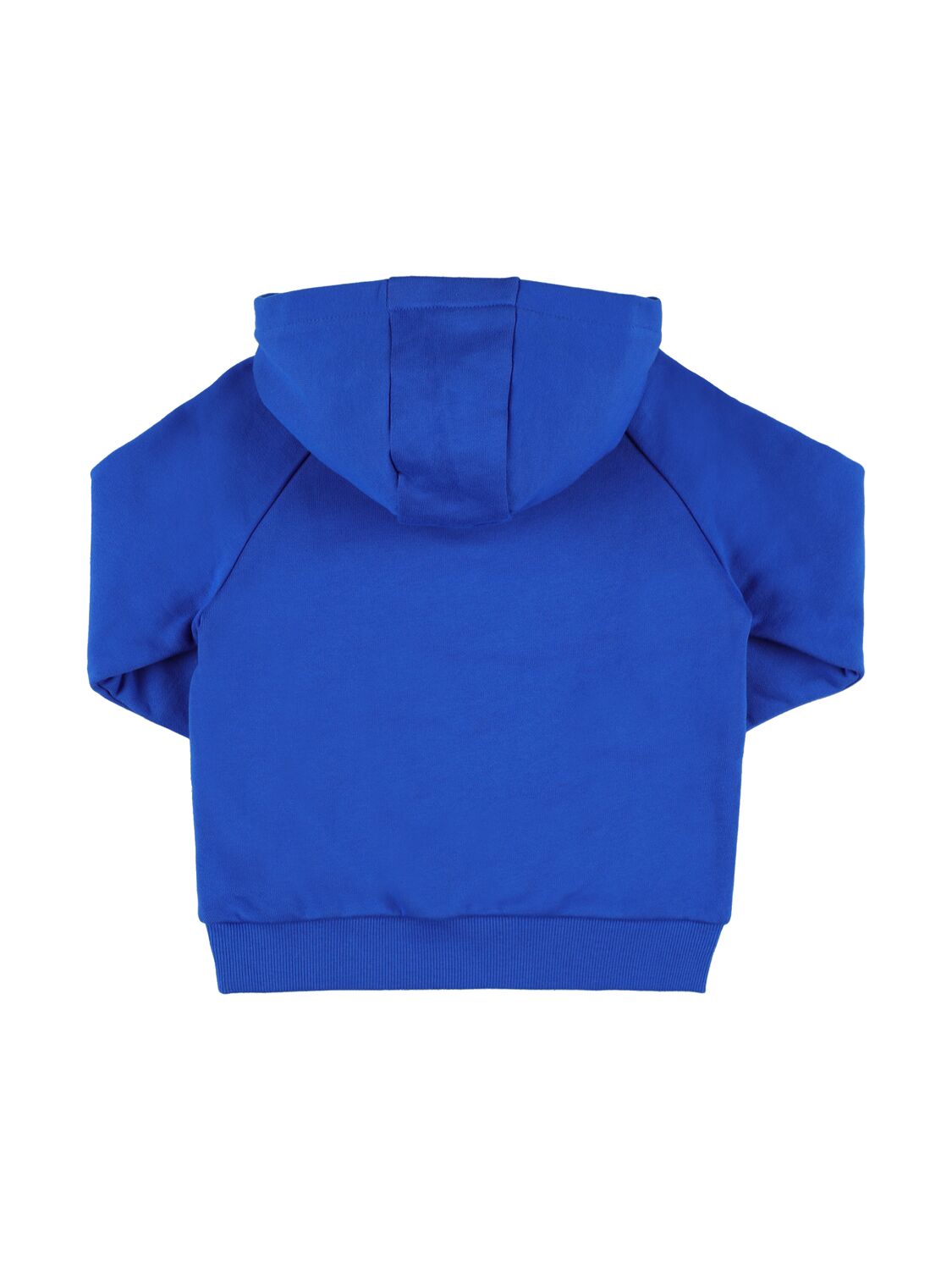Shop Kenzo Cotton Sweatshirt Hoodie In Blue