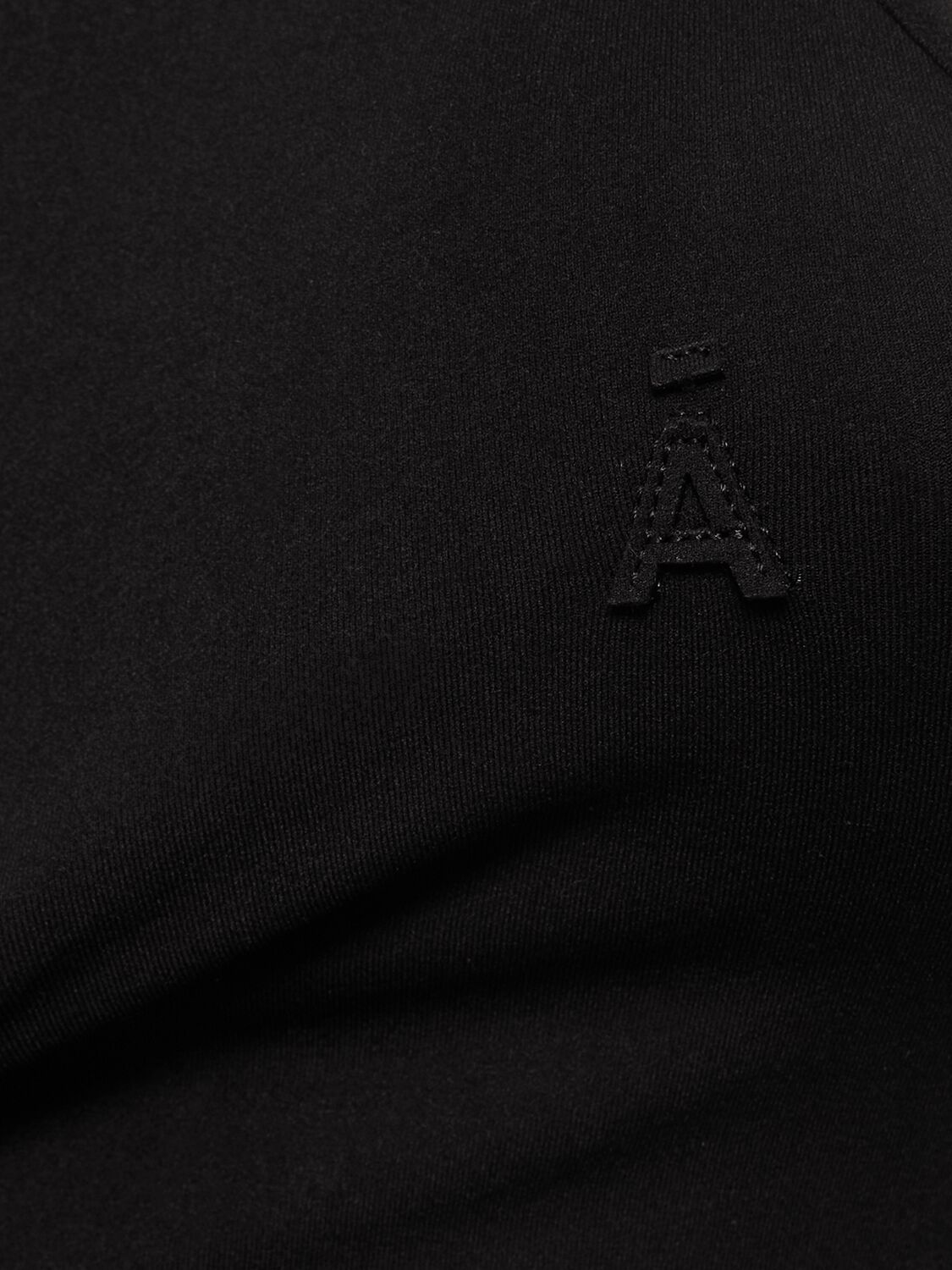Shop Andreädamo Sculpting Jersey Midi Dress In Black