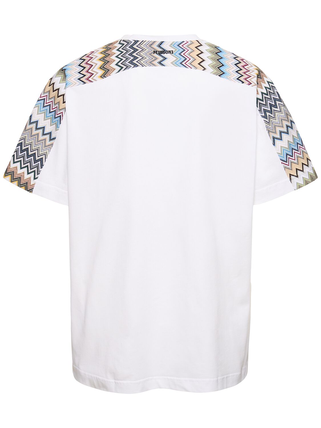 Shop Missoni Cotton Jersey T-shirt In White