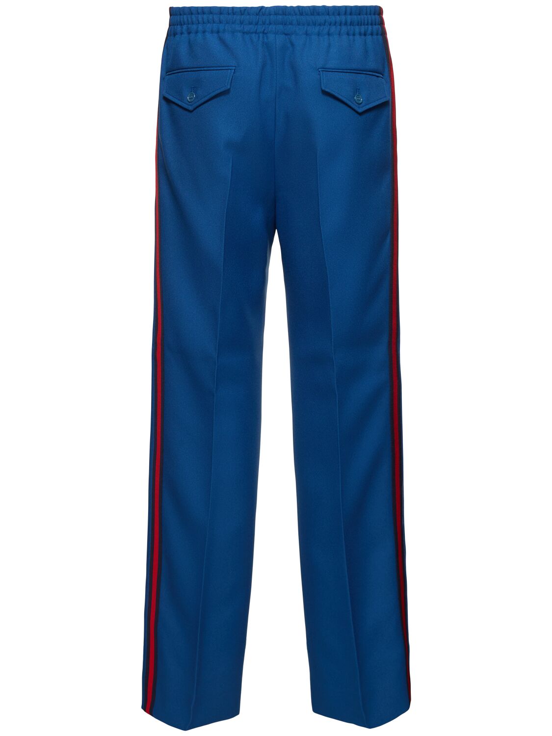 Shop Gucci Jogging Tech Pants In Aviation Blue