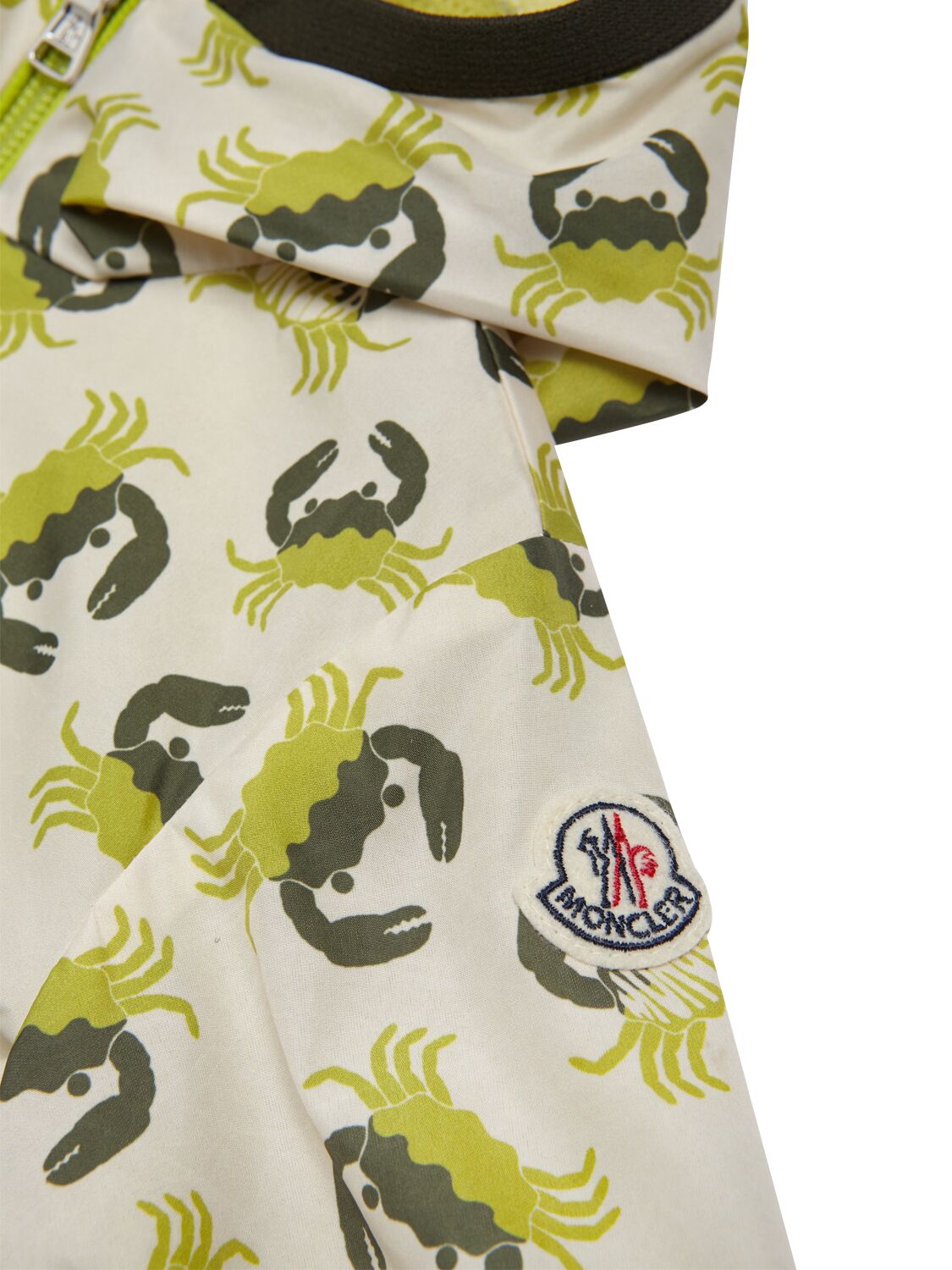 CARAMA 螃蟹印花科技织物夹克