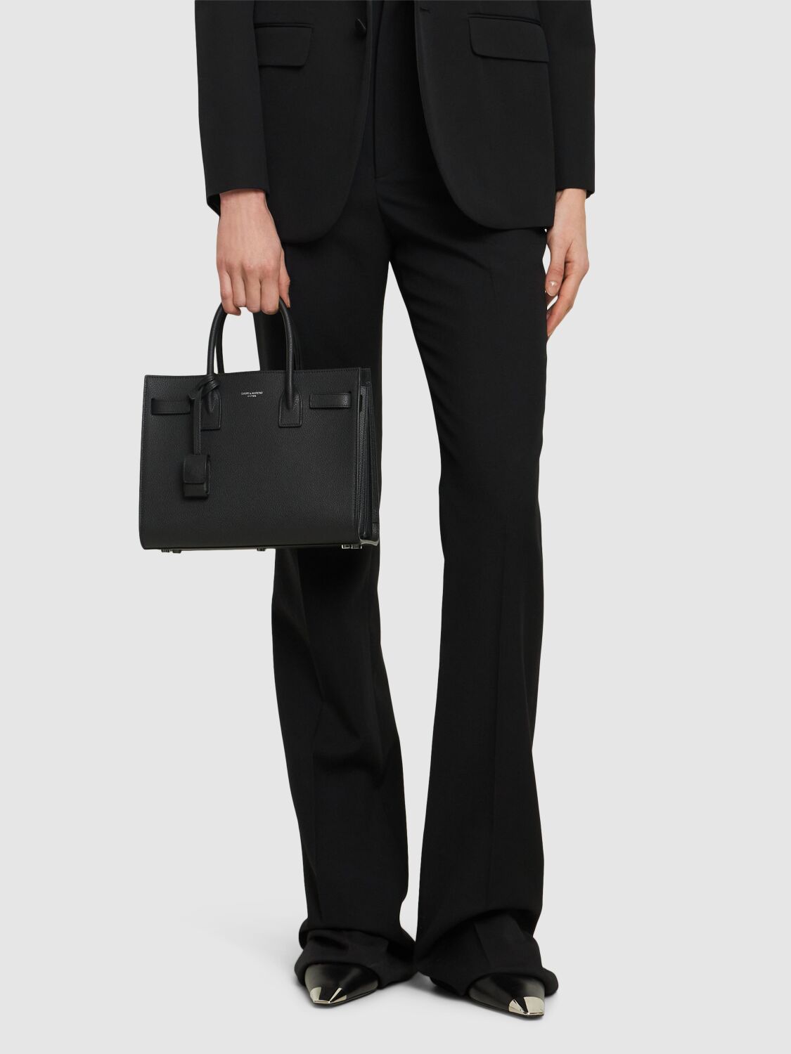 Baby Sac De Jour グレインレザーバッグ