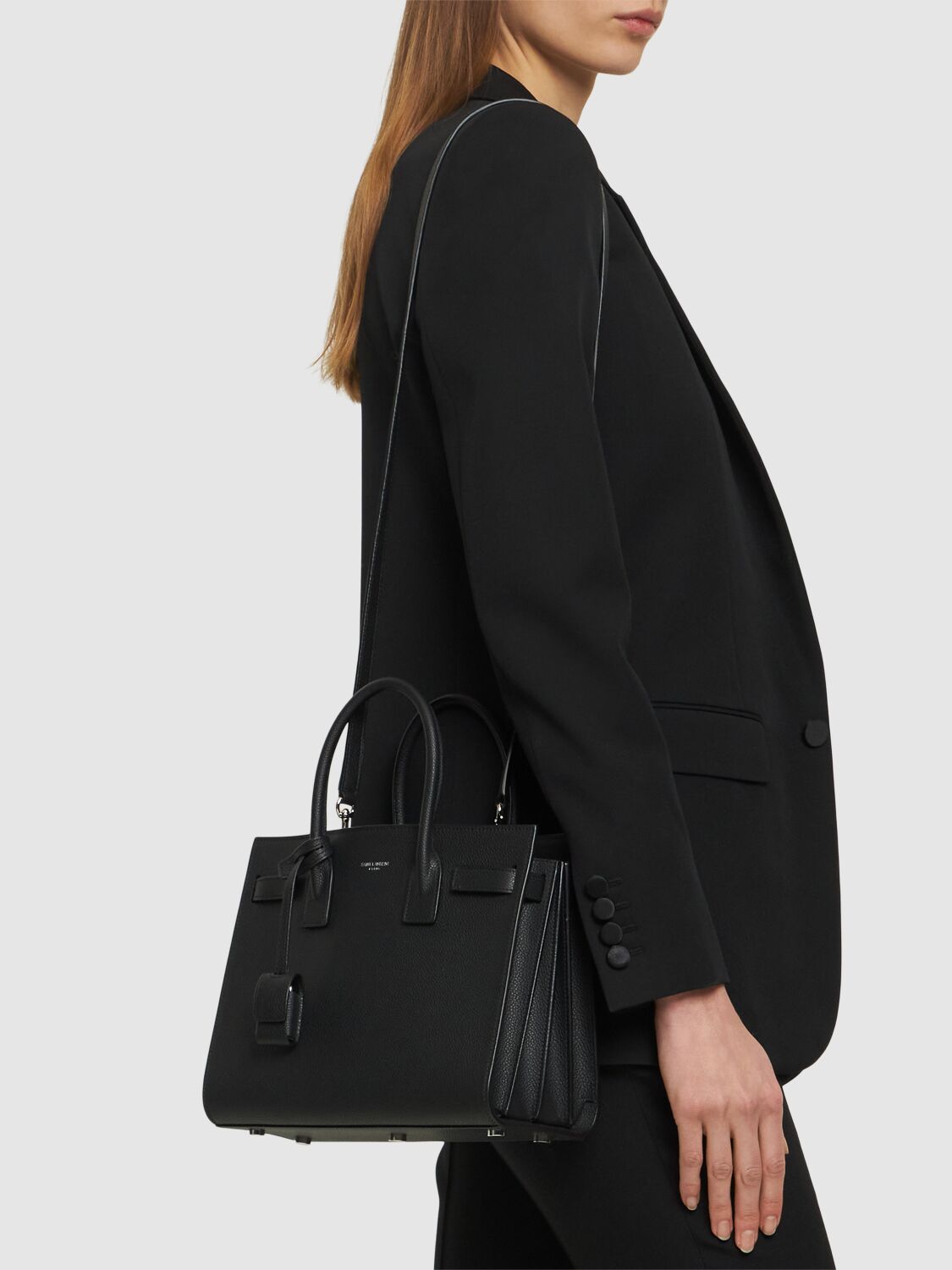 Baby Sac De Jour グレインレザーバッグ