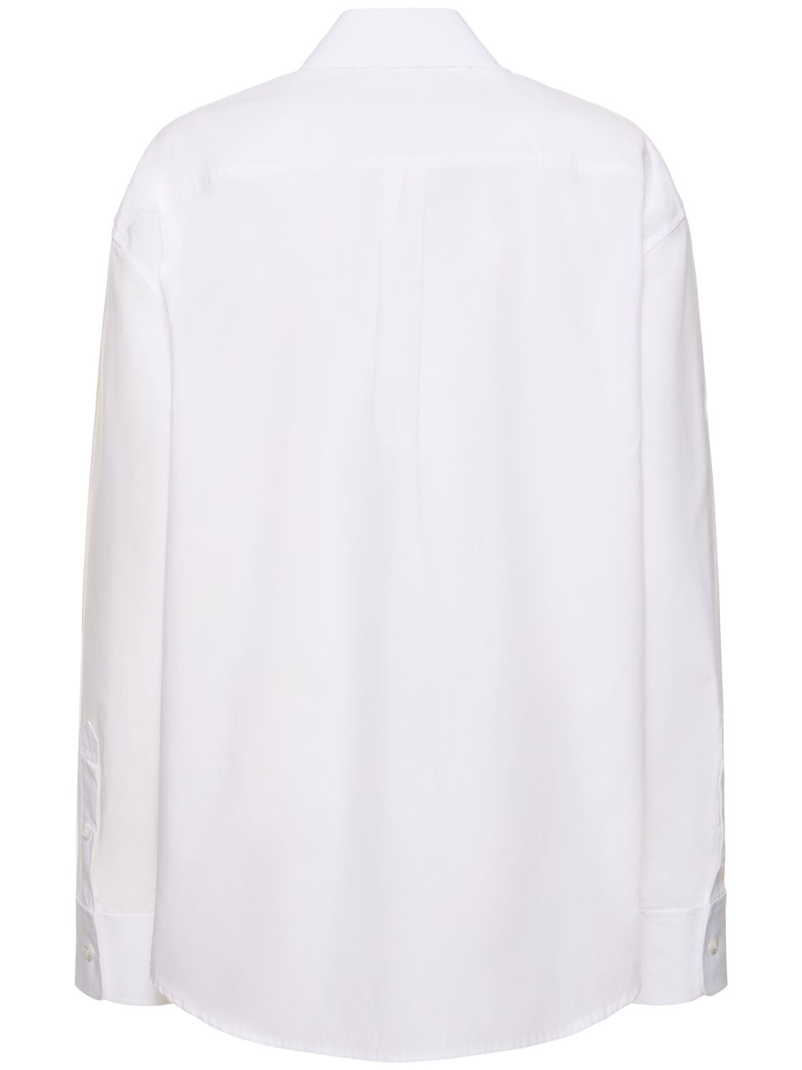 Shop Alexander Wang Boyfriend Cotton Shirt In White