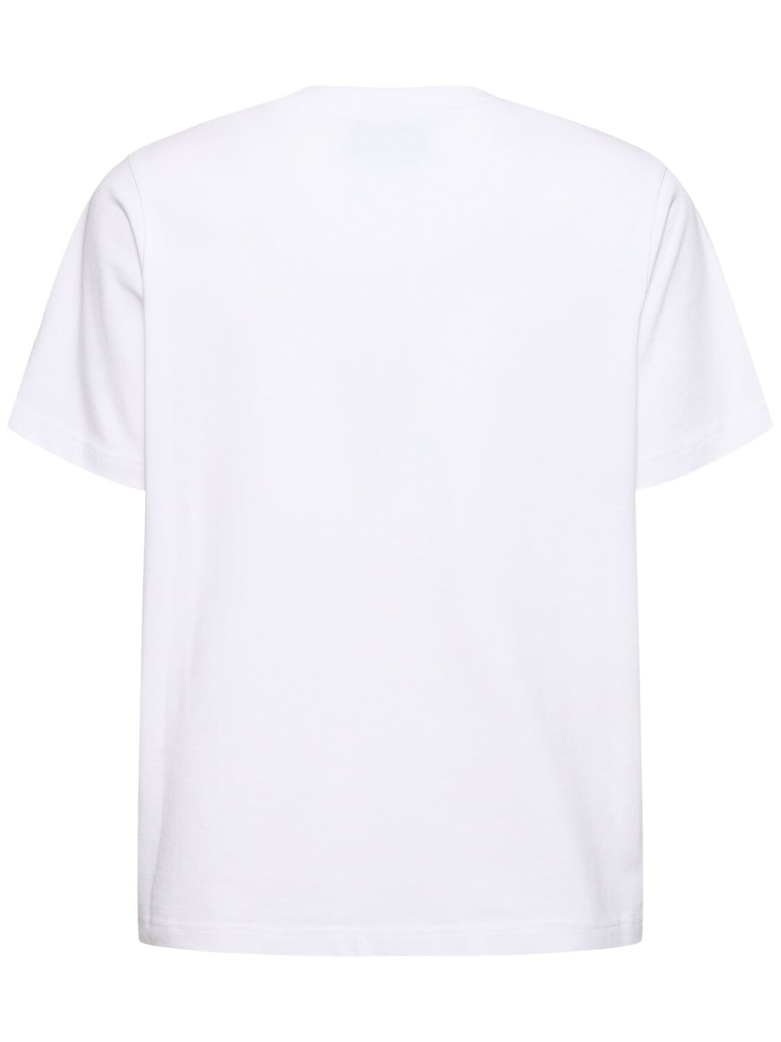 Shop Casablanca Unity Is Power Organic Cotton T-shirt In White