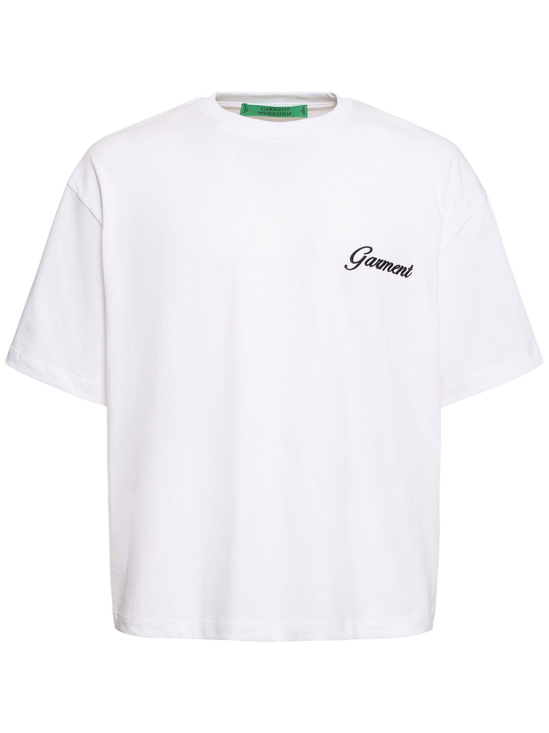 Garment Workshop If You Know You Know Embroidered T-shirt In 001white