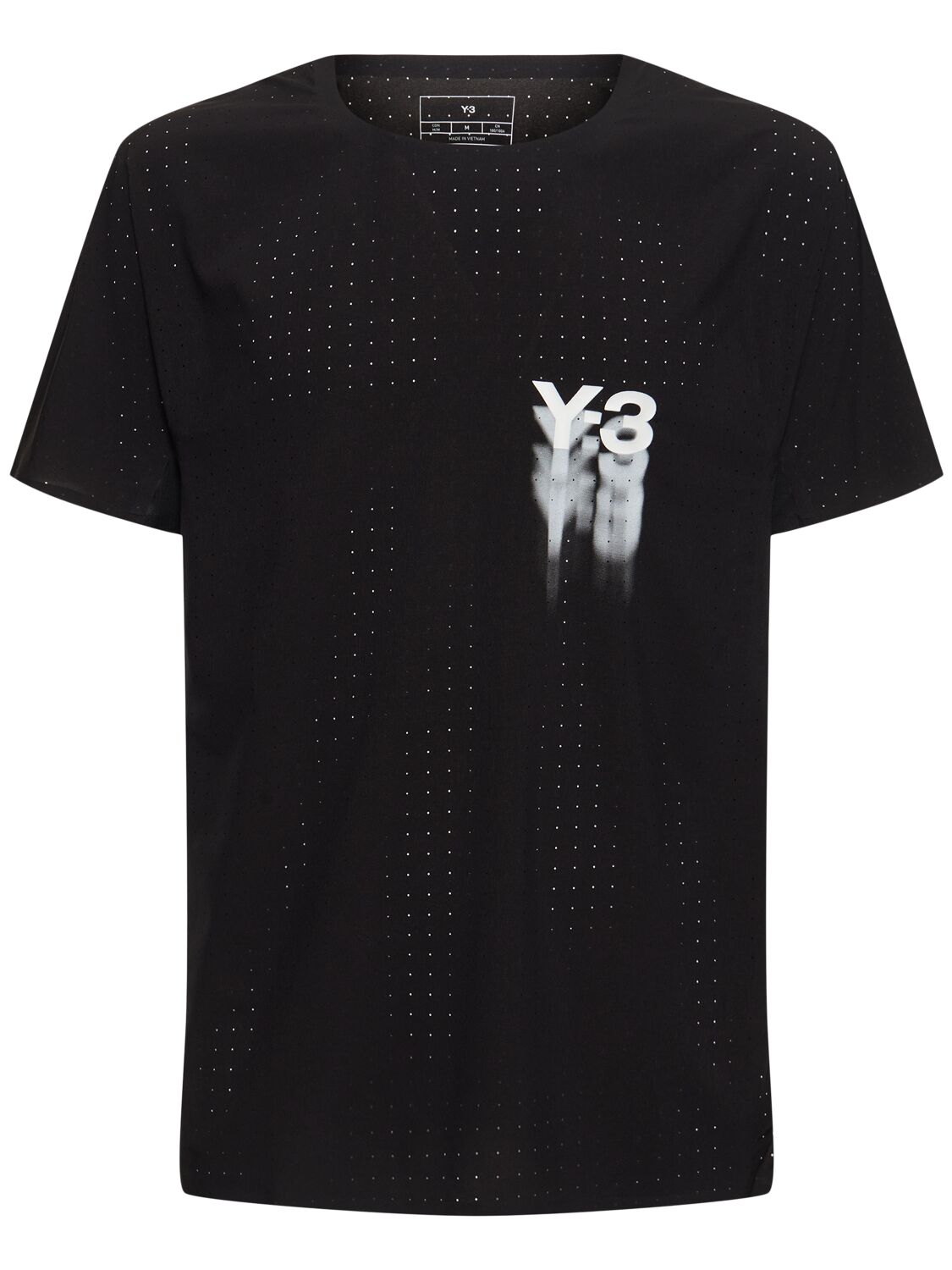 Shop Y-3 Run T-shirt In Black
