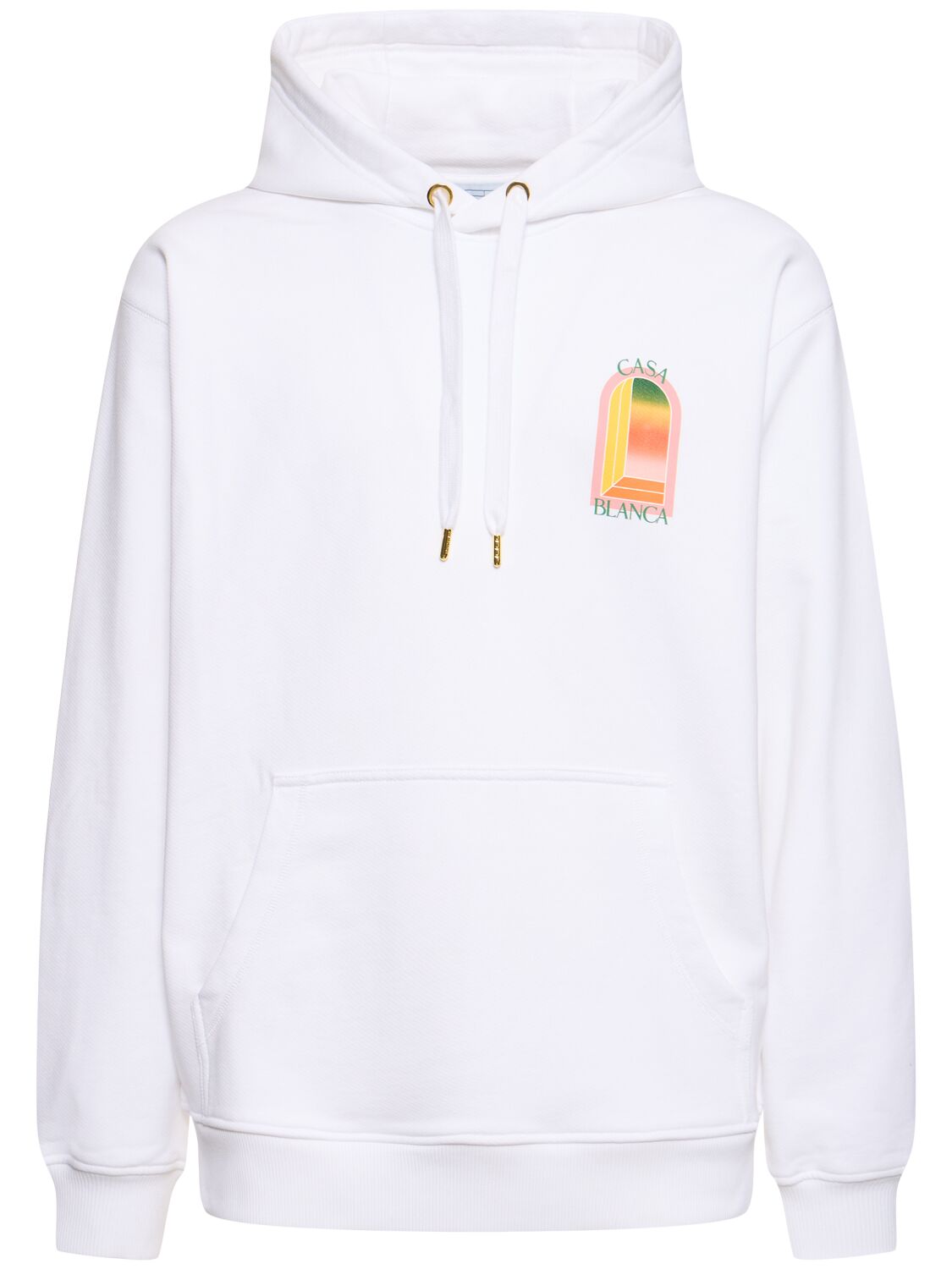 CASABLANCA GRADIENT ARCH ORGANIC COTTON HOODIE