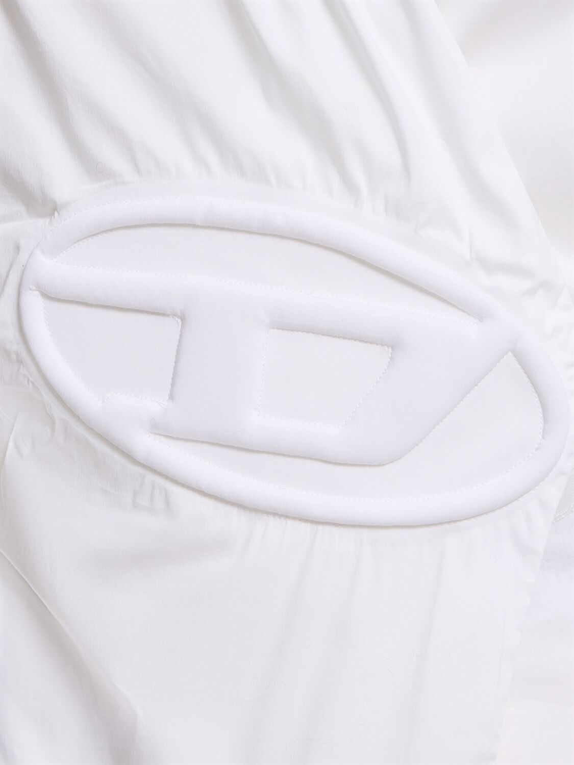 Shop Diesel C Siz Logo Wrap Shirt In White