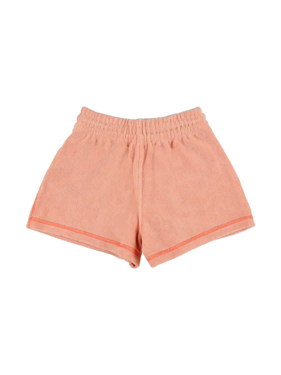 Shop Burberry Cotton Blend Logo Sweat Shorts In Pink