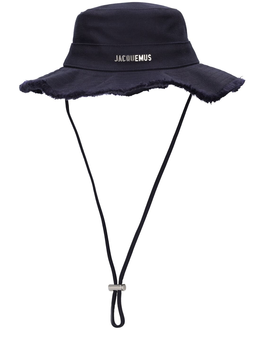 Shop Jacquemus Le Bob Artichaut Cotton Bucket Hat In Navy