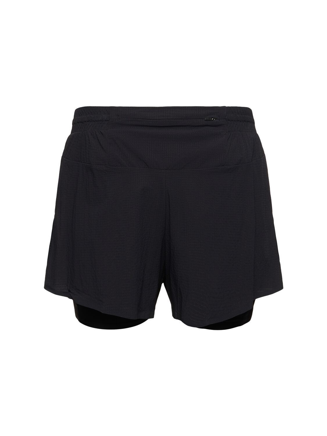 Shop Y-3 Run Shorts In Black