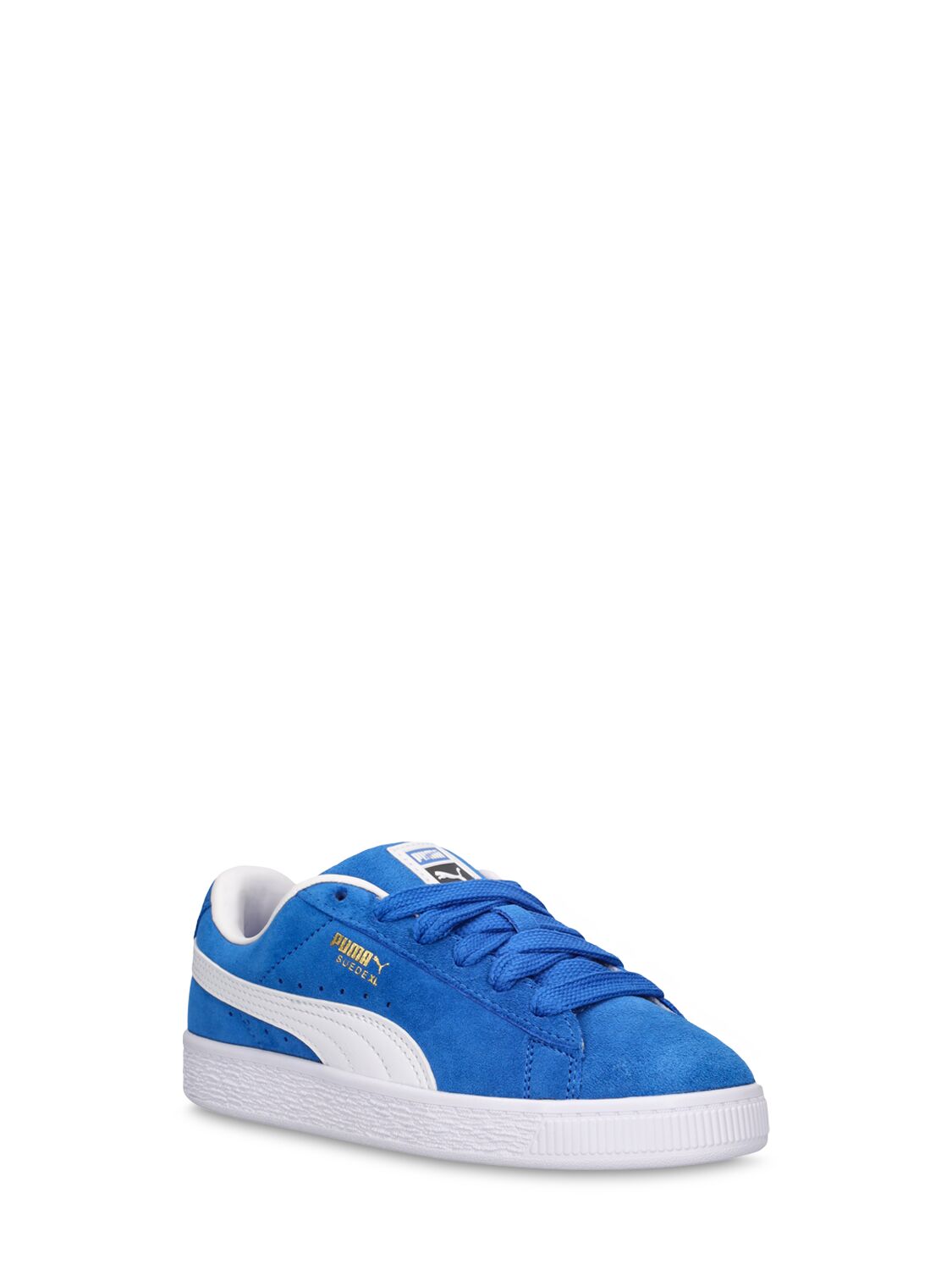 Shop Puma Suede Xl Ps Lace-up Sneakers In 블루