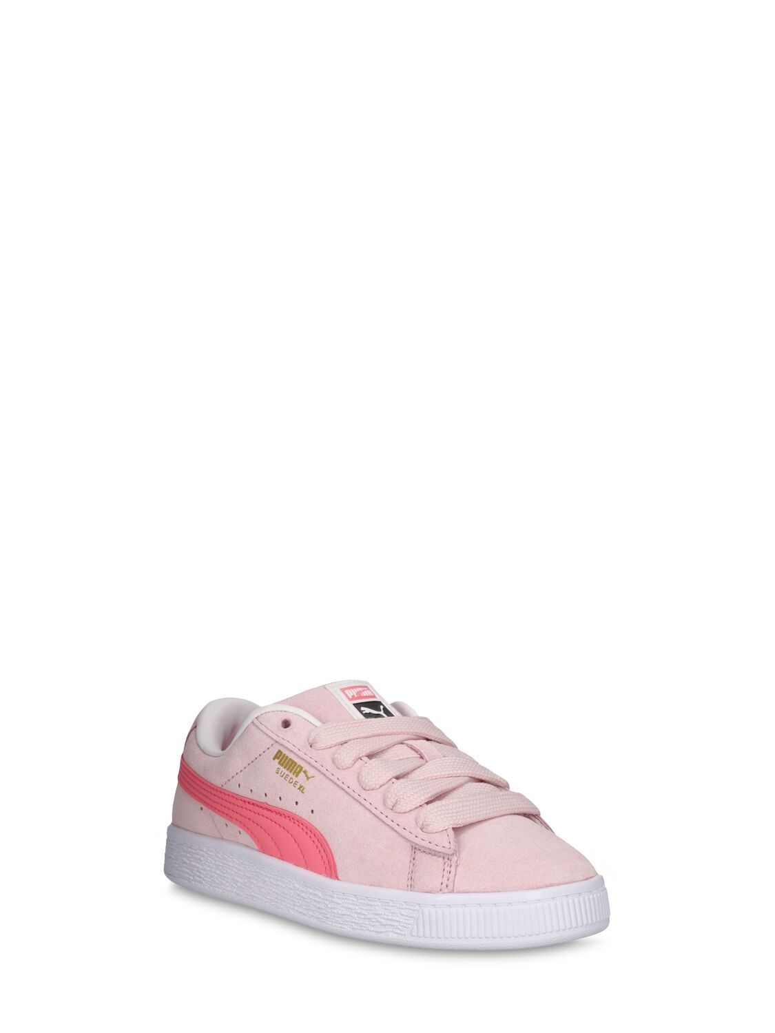 Shop Puma Suede Xl Ps Lace-up Sneakers In 핑크