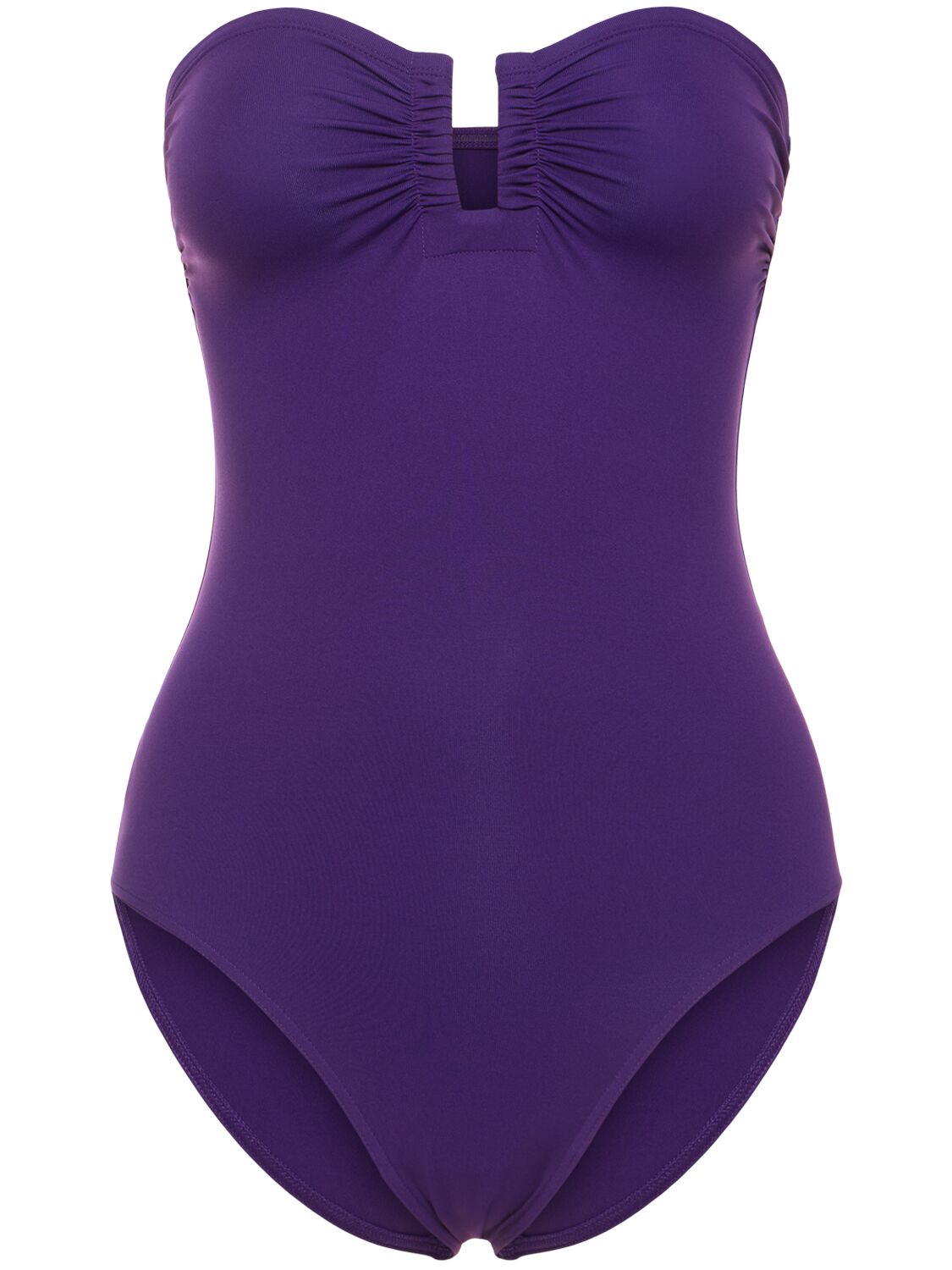 Eres Cassiopee Strapless Swimsuit In 紫色