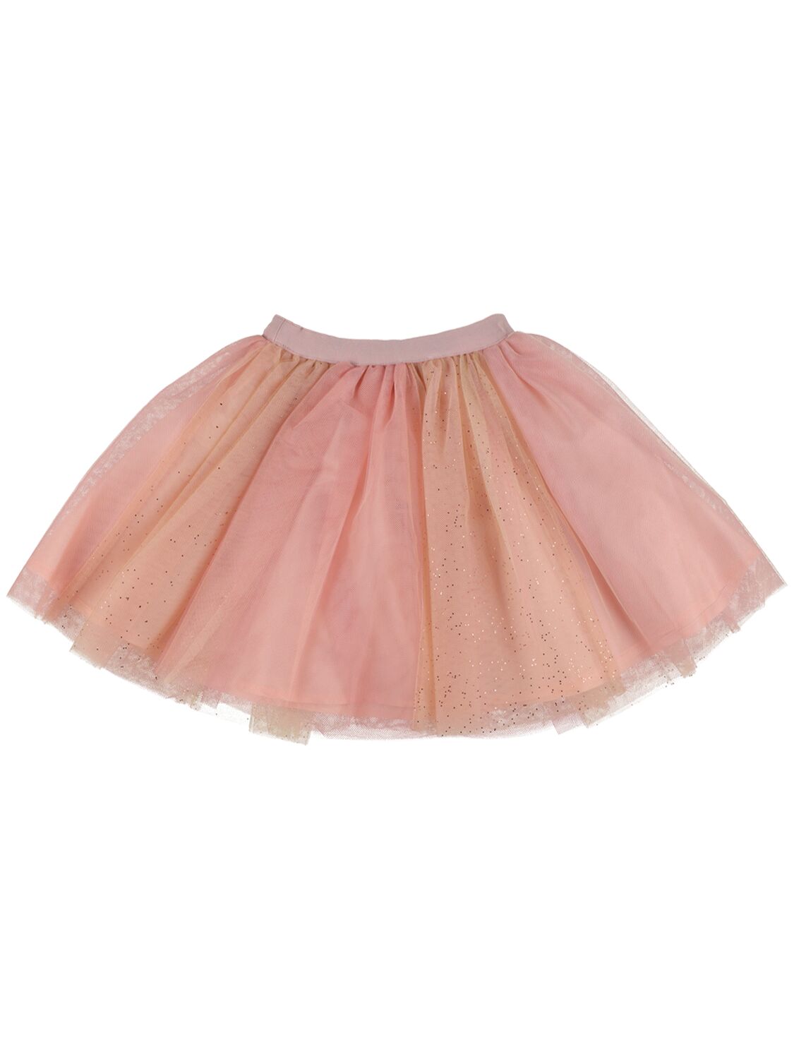 Shop Bonpoint Glittered Tulle Skirt In Multicolor
