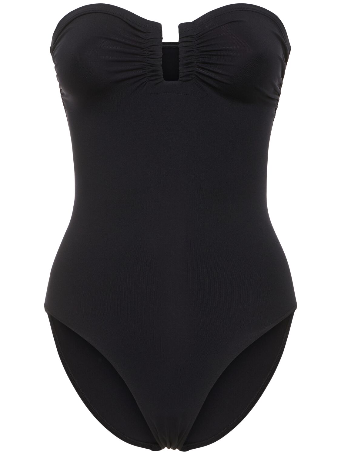 Eres Cassiopee Strapless Swimsuit In 黑色