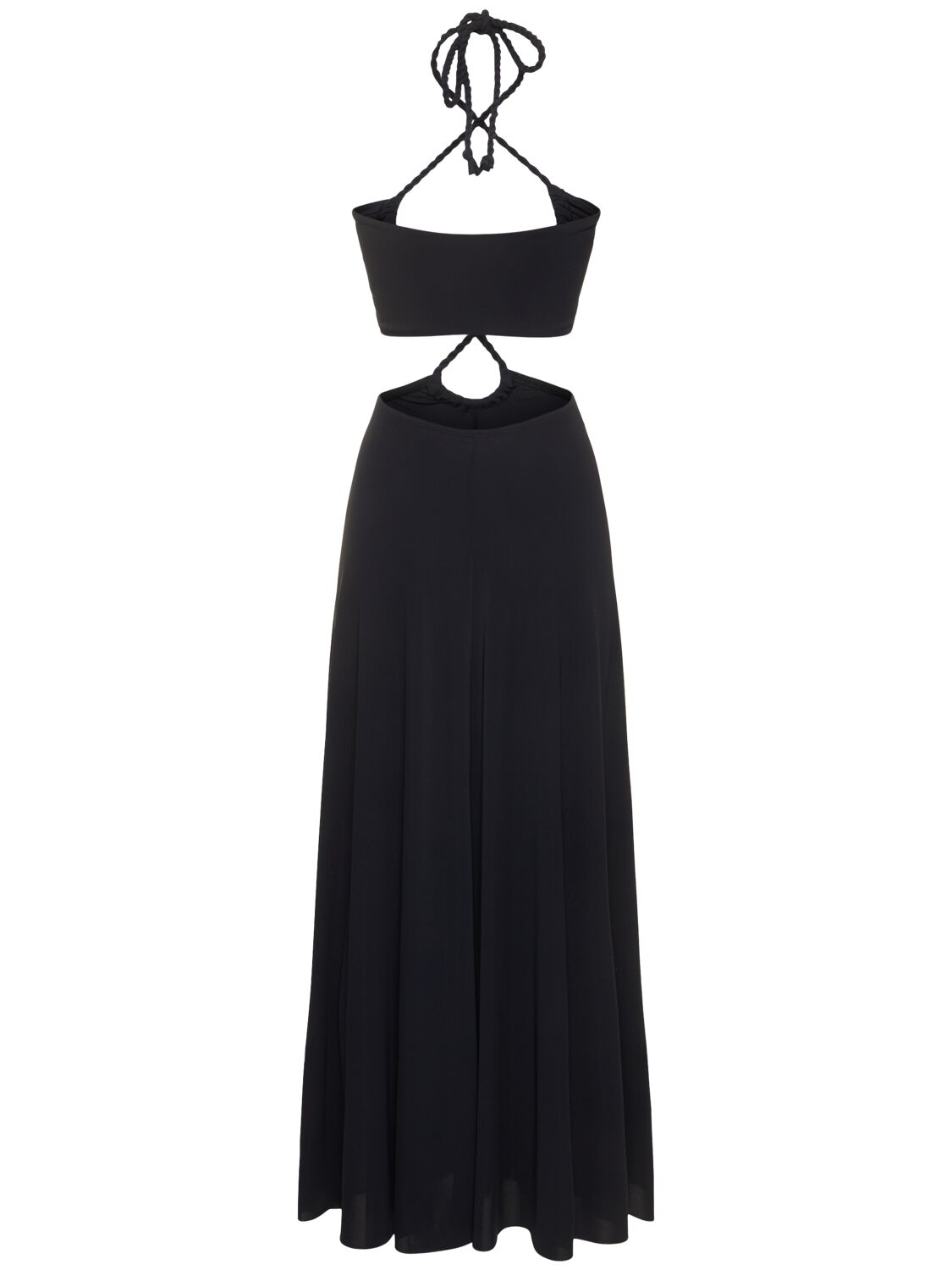 Shop Eres Tina Crisscross Maxi Dress In Black