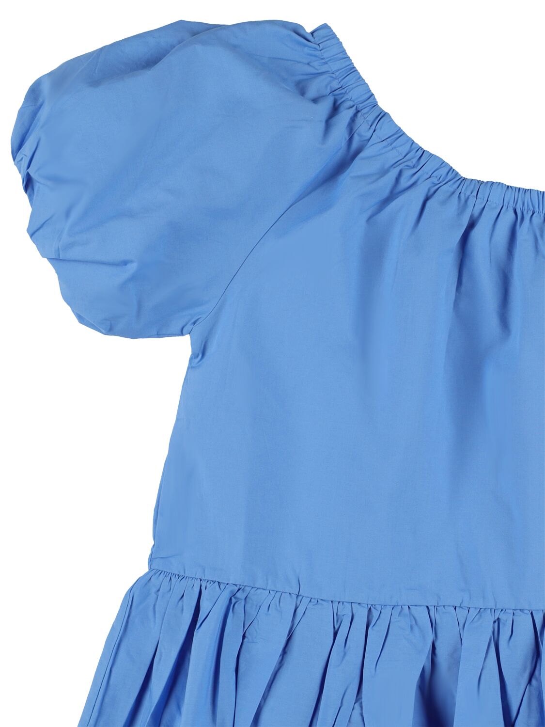 Shop Molo Organic Cotton Dress In Blue