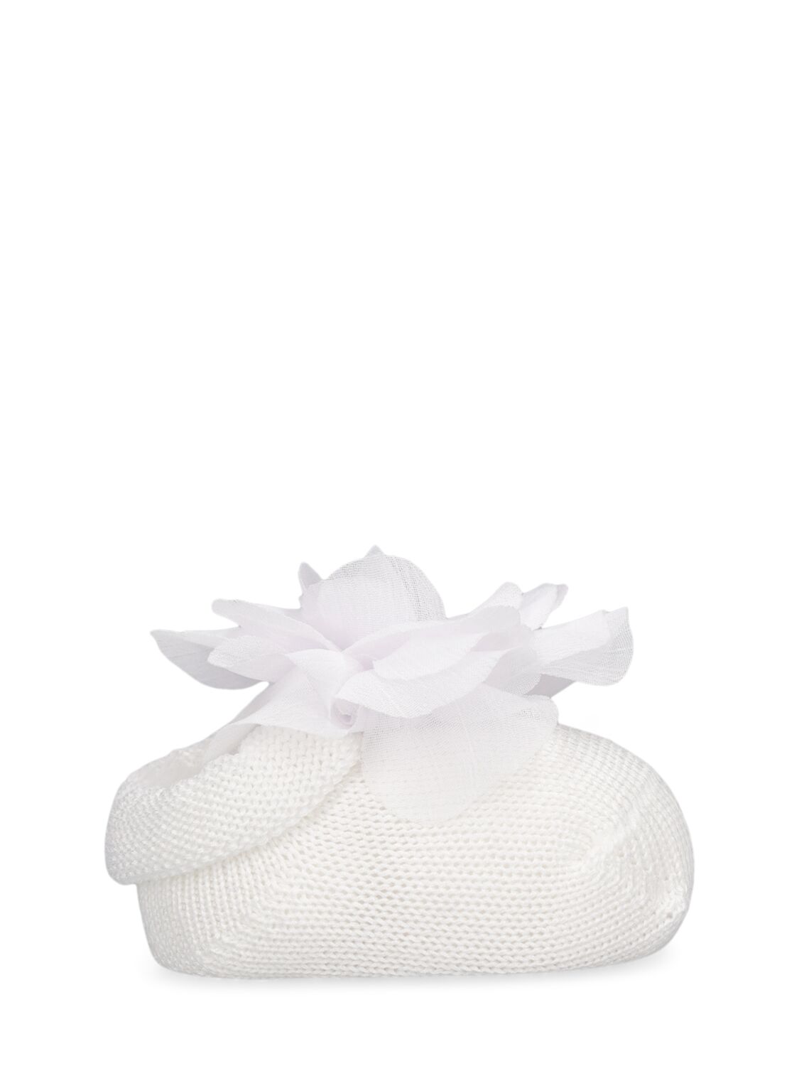 Shop Story Loris Cotton Blend Headband & Booties In White